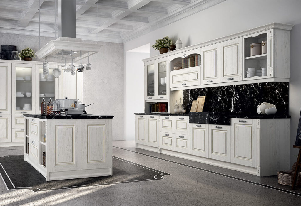 cucine country chic con isola